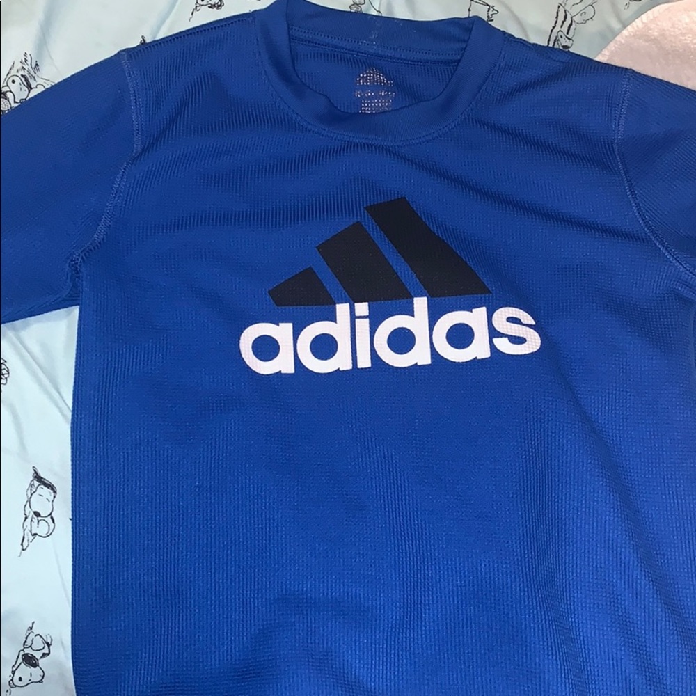 Boys thermal Adidas shirt size medium